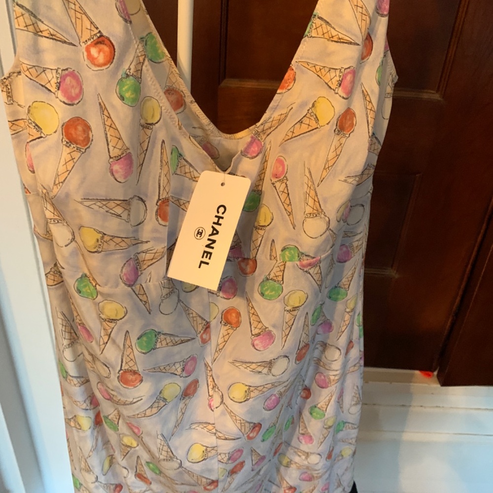 2004 Chanel‎ ice cream cone dress. NWT. Retail 3000. All tags attached- - Picture 2 of 6
